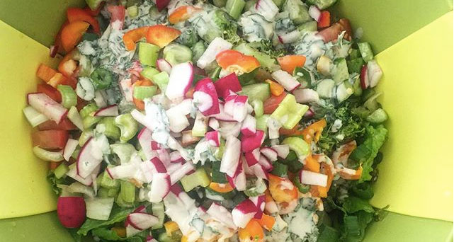 Super Salad with Grilled Chicken